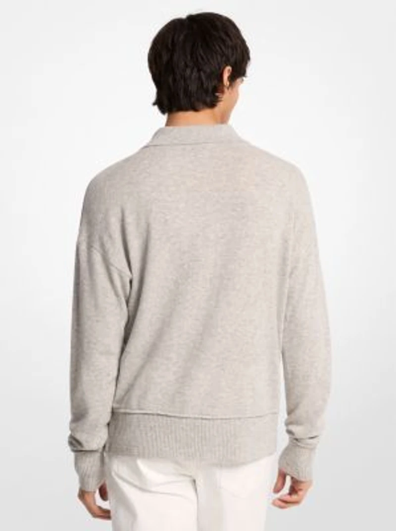 Wool Polo Sweater