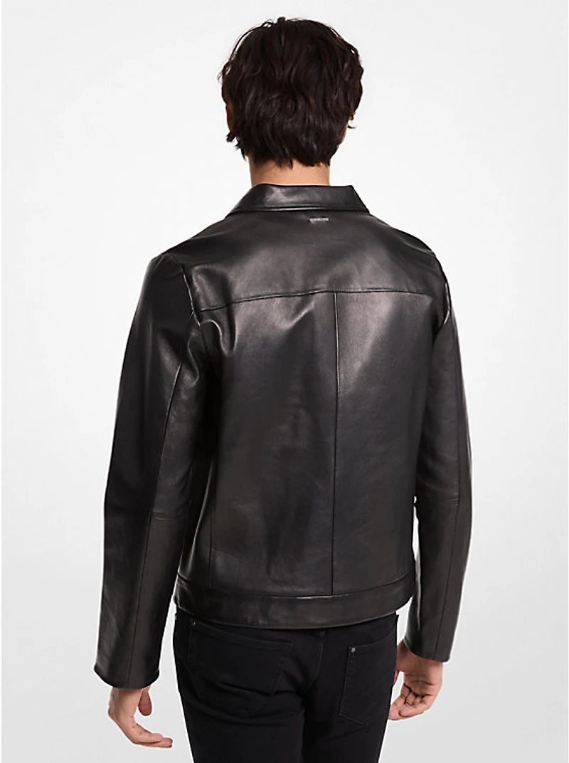 Bonded Leather Jacket