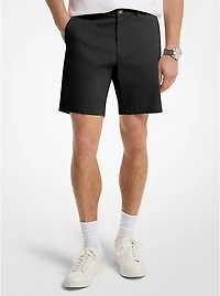 Stretch Cotton Shorts
