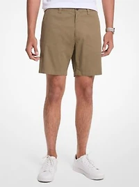 Stretch Cotton Shorts