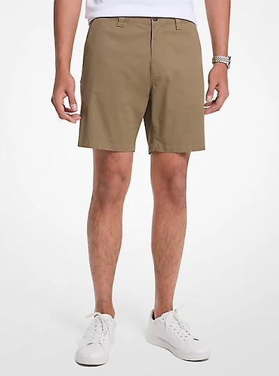 Stretch Cotton Shorts