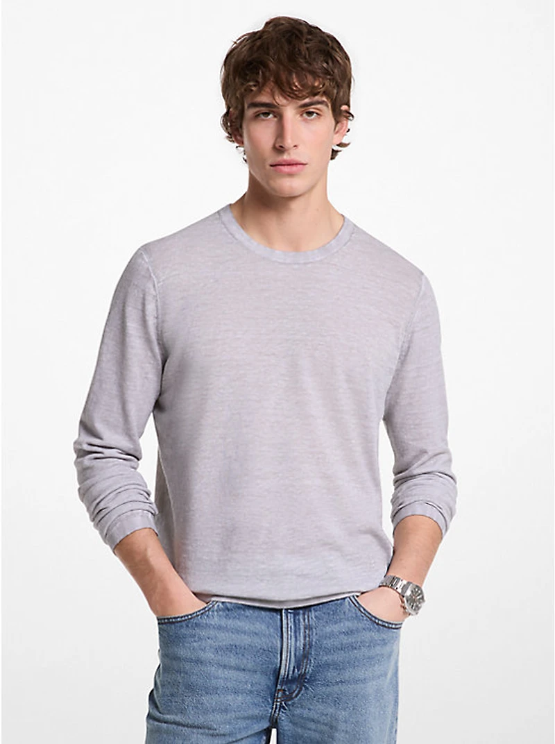 Linen and Cotton Sweater