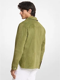 Suede Shirt Jacket