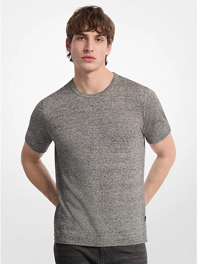 Linen and Cotton T-Shirt