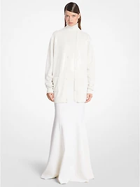 Sequined Cashmere Cardigan