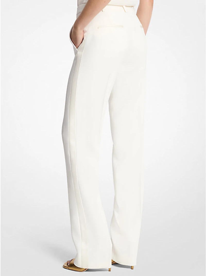 Double Crepe Sablé Tuxedo Trousers