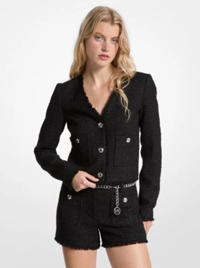 Eyelash Tweed Jacket