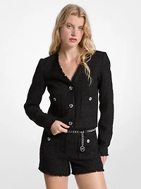 Eyelash Tweed Jacket