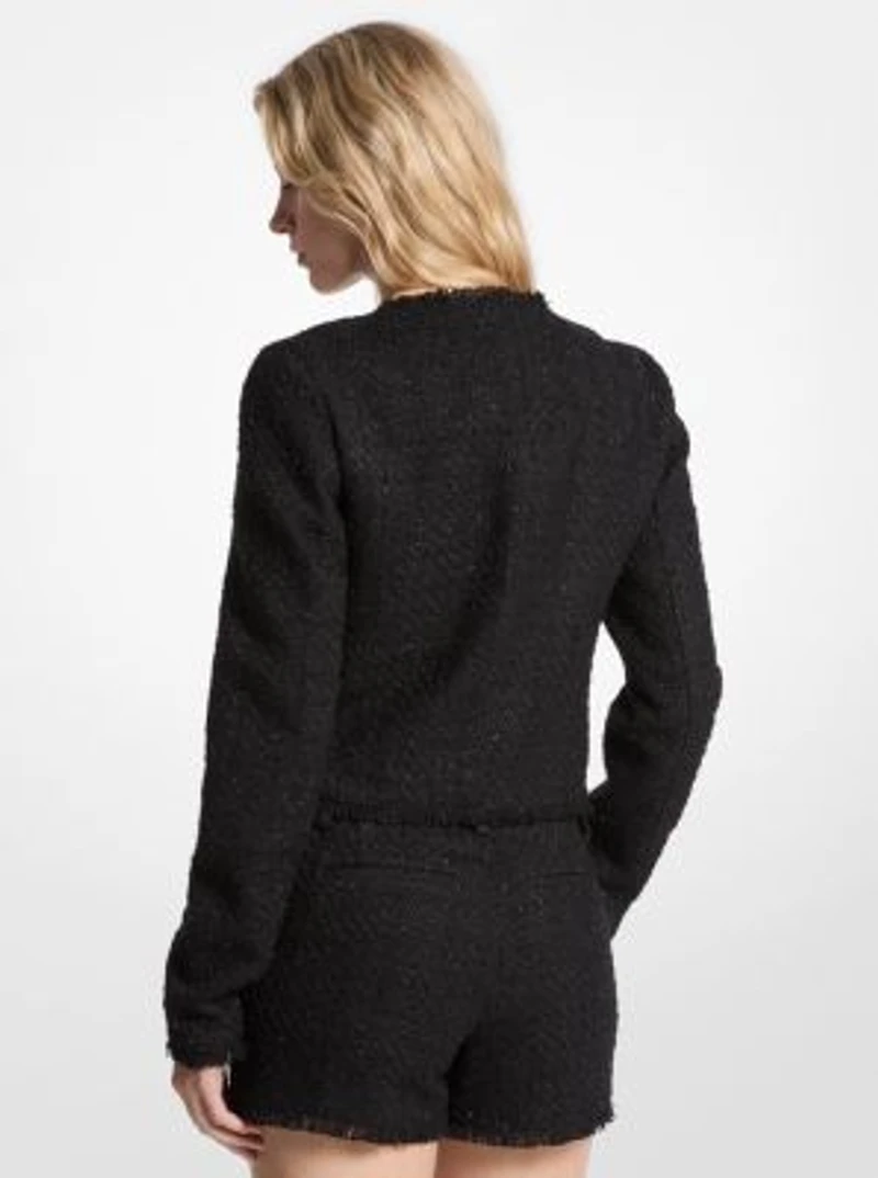 Eyelash Tweed Jacket