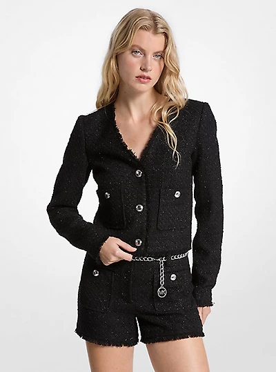 Eyelash Tweed Jacket