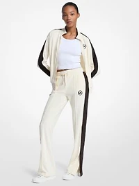 Stripe Velour Track Pants