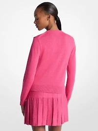 Cotton Blend Cardigan