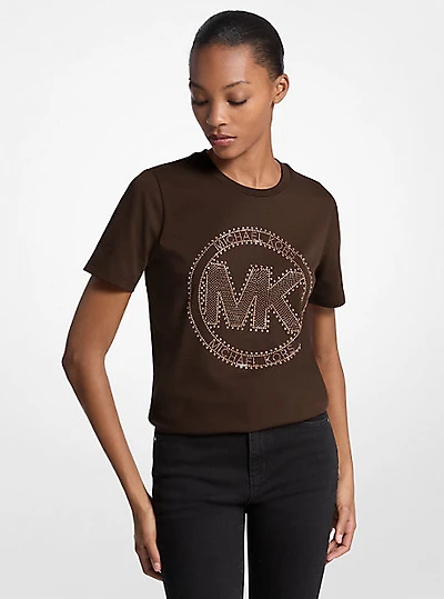 logo jersey T-shirt