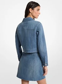 Carson Denim Cropped Jacket