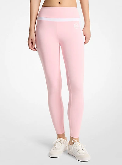 Stretch Knit High-Waisted Leggings