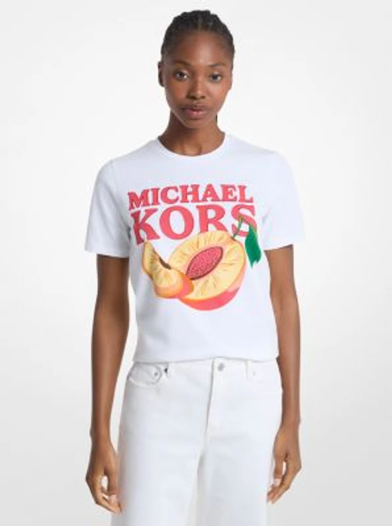 Graphic Logo Cotton Jersey T-Shirt