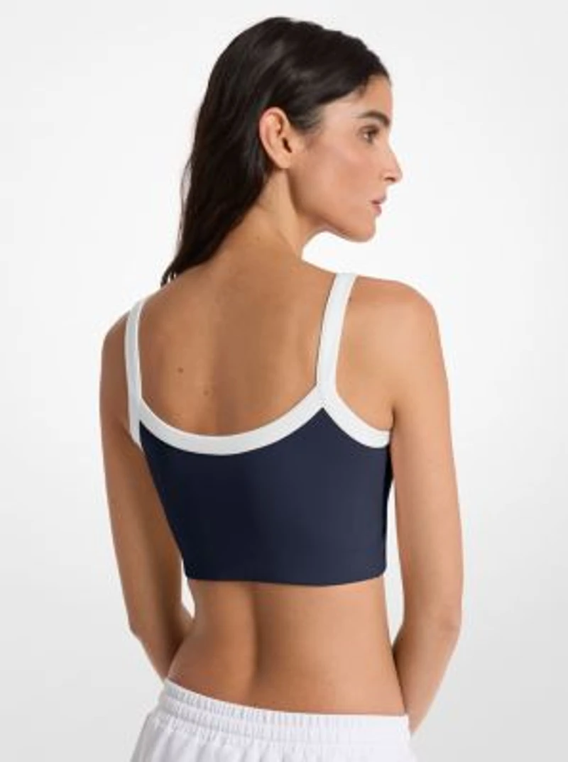 Stretch Knit Sports Bra