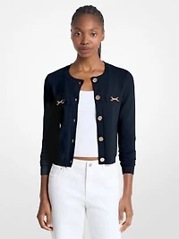 Viscose Blend Cardigan