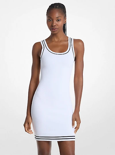 Textured Knit Mini Dress