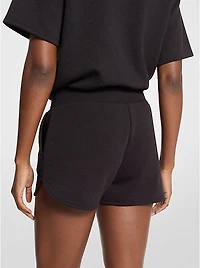 Logo Jacquard Knit Shorts