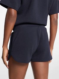 Logo Jacquard Knit Shorts