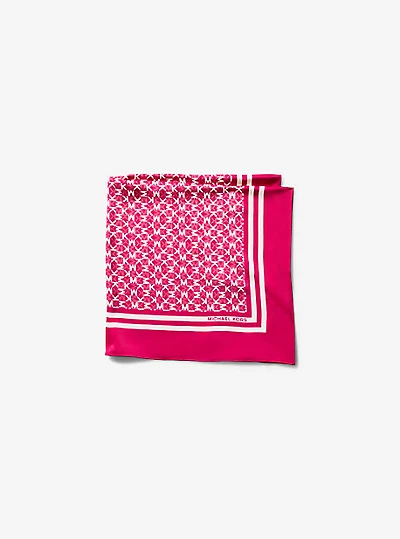 Signature Logo Satin Scarf