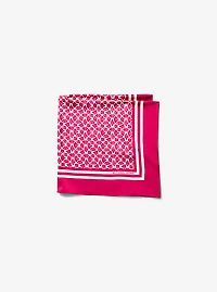 Signature Logo Satin Scarf