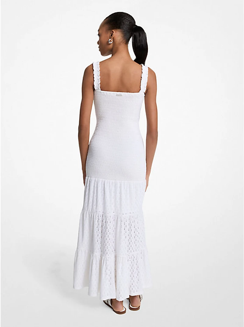Smocked Tiered Maxi Dress