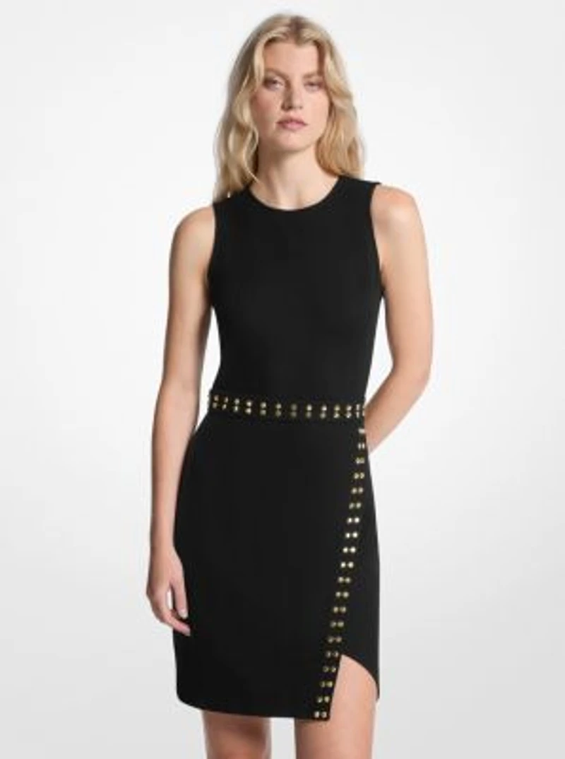 Studded Mini Dress