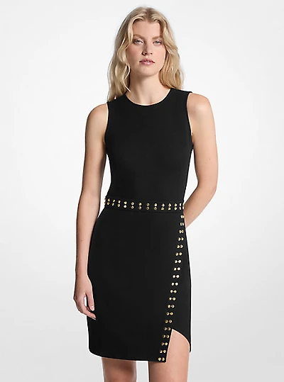 Studded Mini Dress
