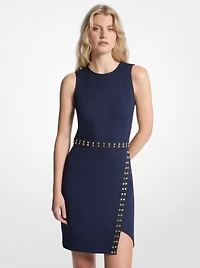 Studded Mini Dress