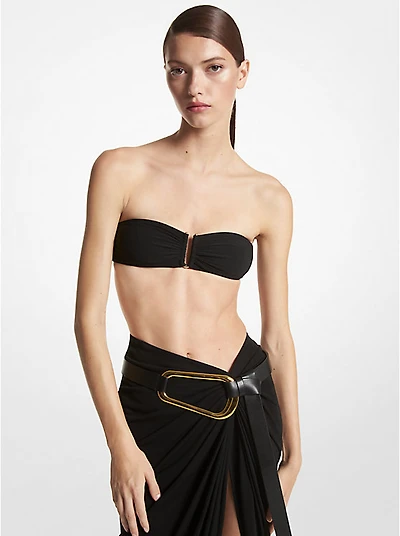 Stretch Crepe Bikini Set
