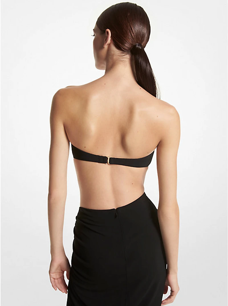 Stretch Crepe Bikini Set