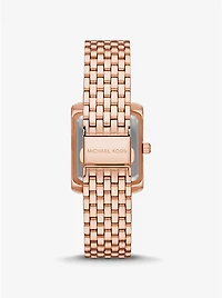 Petite Emery Pavé Rose Gold-Tone Watch