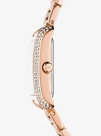 Petite Emery Rose Gold-Tone Watch and Jewelry Gift Set
