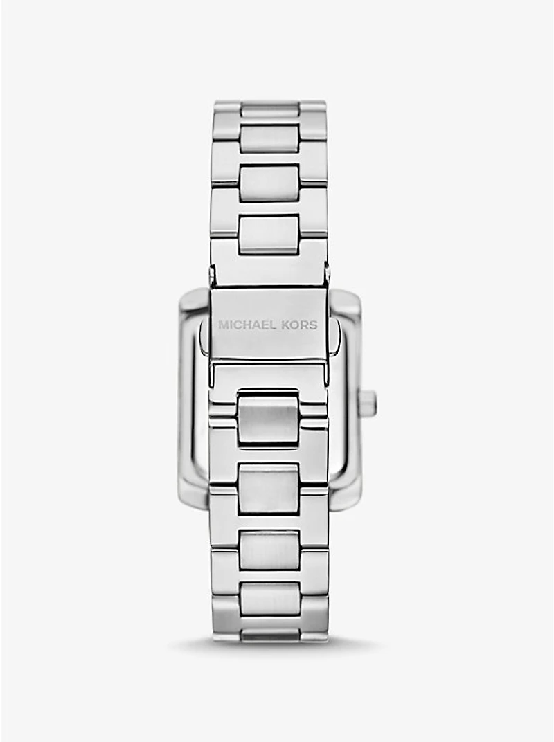 Petite Emery Silver-Tone Watch and Jewelry Gift Set