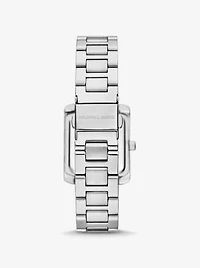 Petite Emery Silver-Tone Watch and Jewelry Gift Set