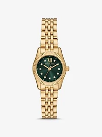 Petite Lexington Pavé Gold-Tone Watch