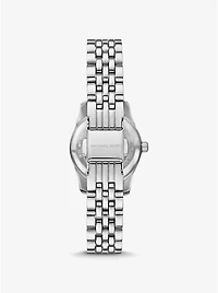 Petite Lexington Pavé Silver-Tone Watch