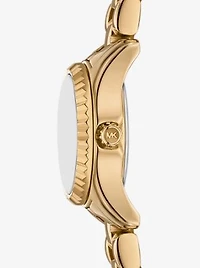 Mini Lexington Pavé Gold-Tone Watch