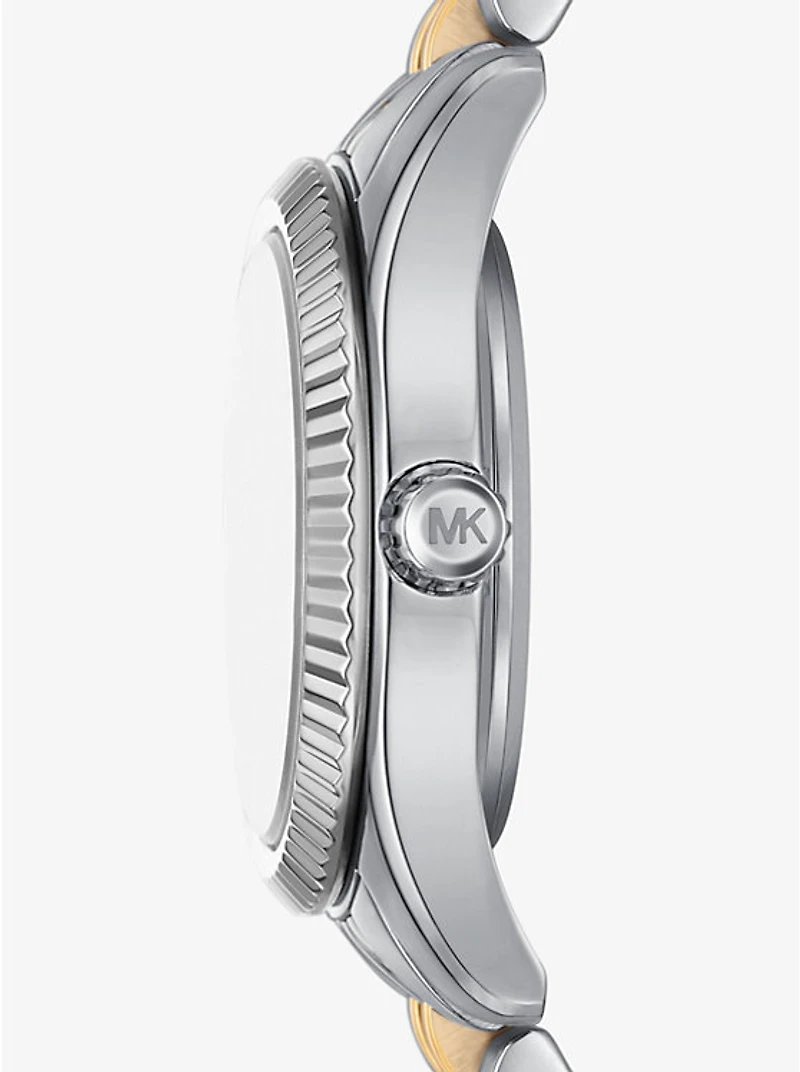 Mini Lexington Pavé Two-Tone Watch