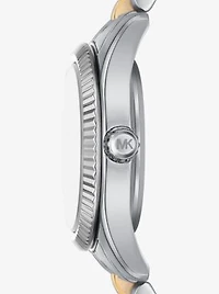 Mini Lexington Pavé Two-Tone Watch