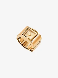 Darrington Gold-Tone Ring Watch