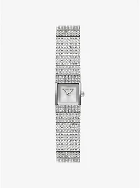Mini Darrington Pavé Silver-Tone Watch