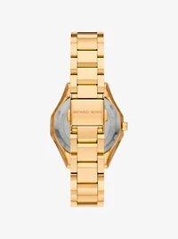 Mini Raquel Pavé Gold-Tone Watch
