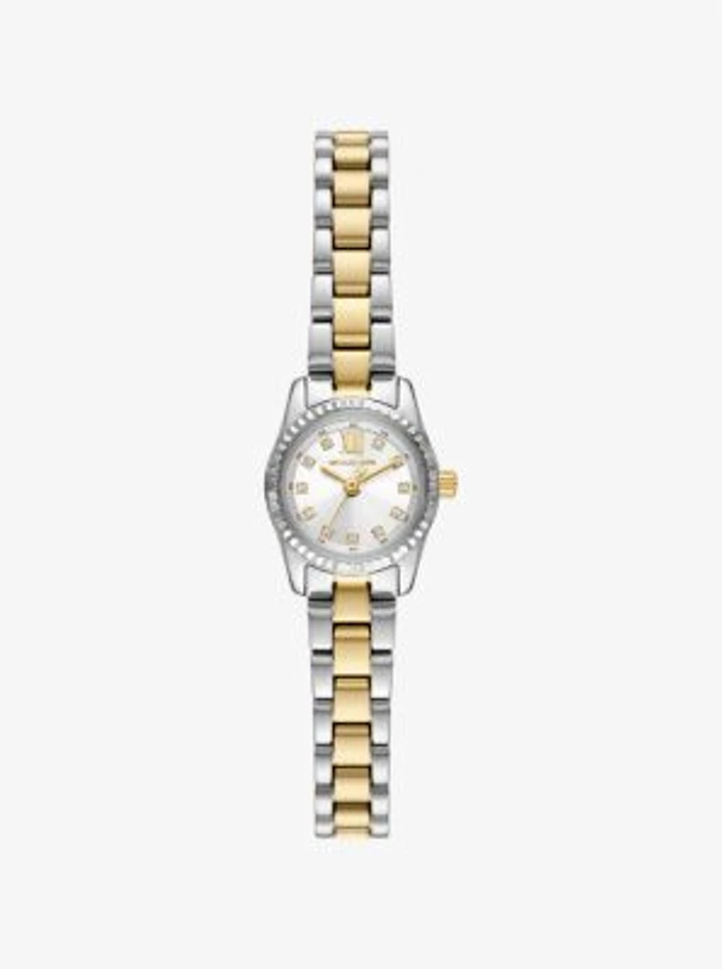 Micro Lexington Pavé Two-Tone Watch