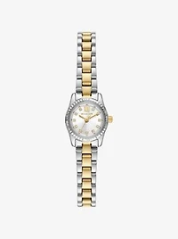 Micro Lexington Pavé Two-Tone Watch