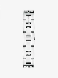 Mini Darrington Silver-Tone Chain-Link Watch
