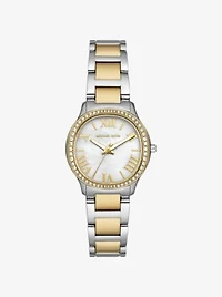 Mini Sage Pavé Two-Tone Watch