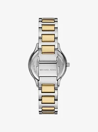 Mini Sage Pavé Two-Tone Watch